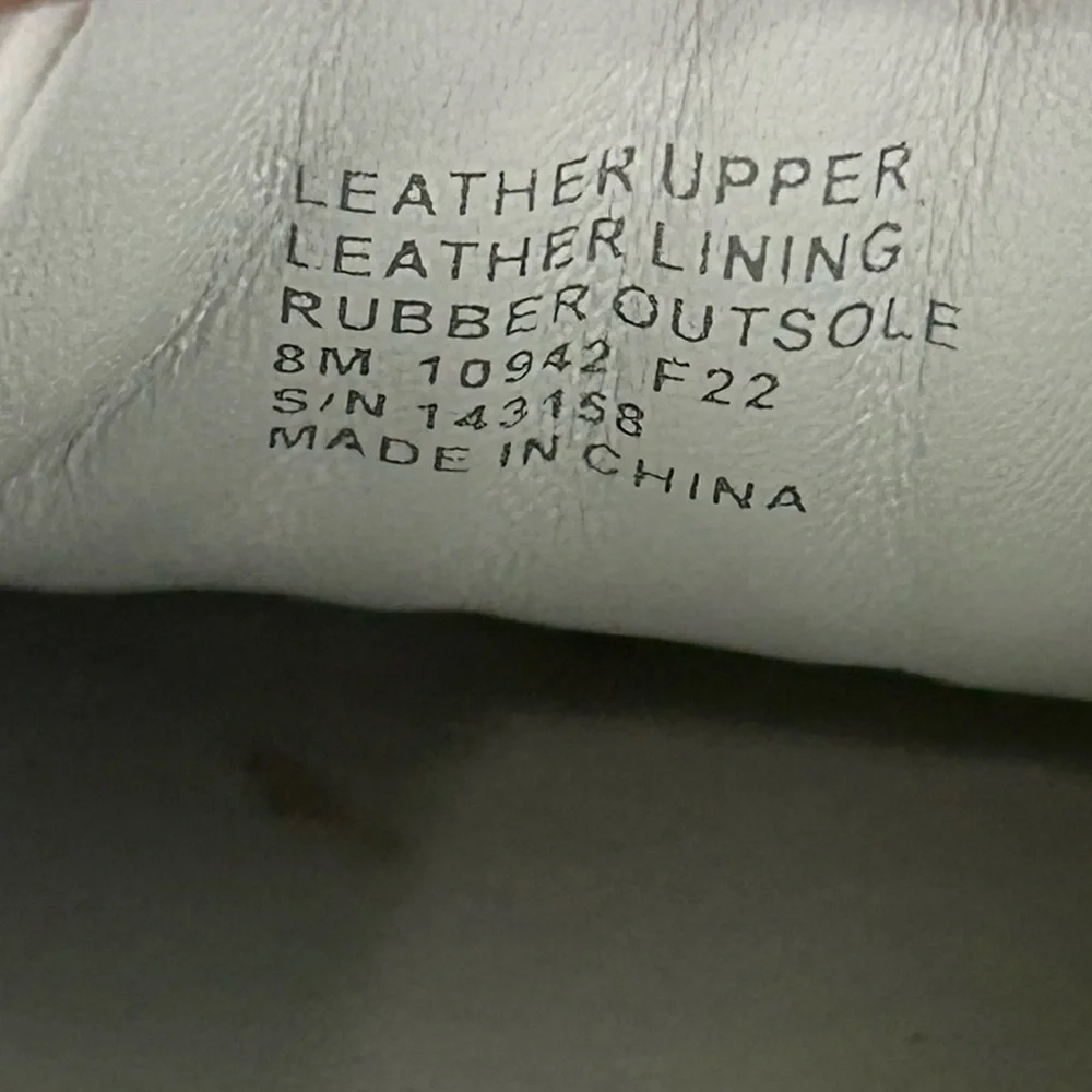 Tory Burch Sneakers Ladies Size 8 Canvas Lace Up Sneakers
